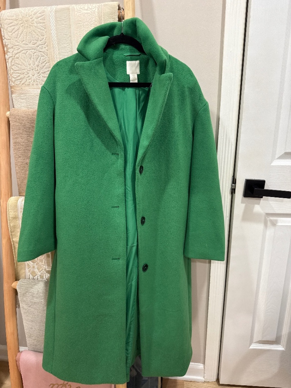Green Wool coat